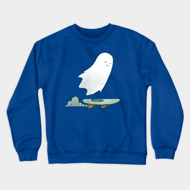 The Ghost Skater Crewneck Sweatshirt by nickv47